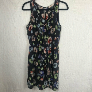 Rebecca Taylor  - Beautiful Floral With Ruffles 100% Silk Dress Size 8